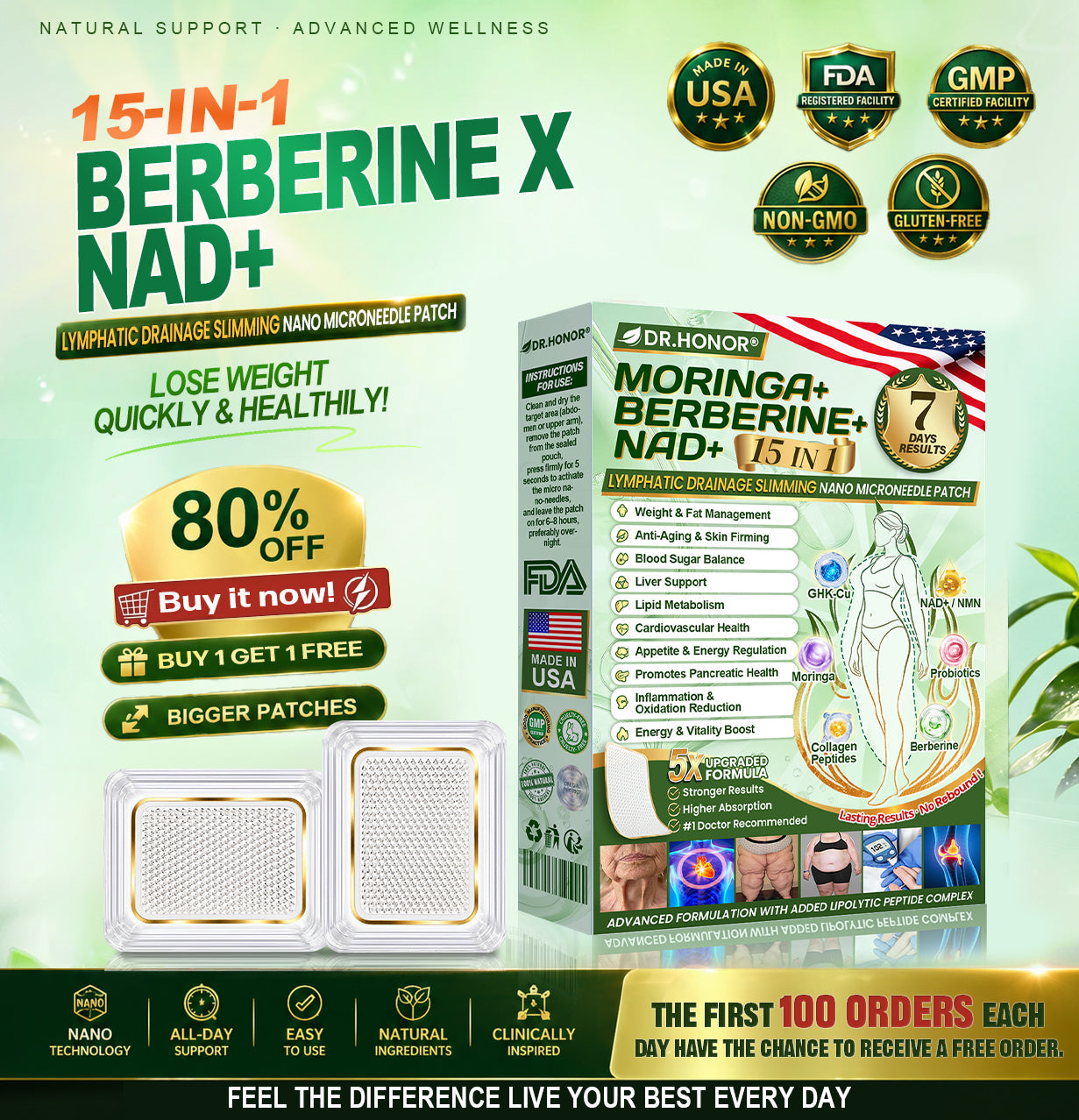 𝑶𝒇𝒇𝒊𝒄𝒊𝒂𝒍 𝑺𝒕𝒐𝒓𝒆  |🍀🍀𝐃𝐑.𝐇𝐎𝐍𝐎𝐑® 𝐋𝐲𝐦𝐩𝐡𝐚𝐭𝐢𝐜 𝐃𝐫𝐚𝐢𝐧𝐚𝐠𝐞 𝐒𝐥𝐢𝐦𝐦𝐢𝐧𝐠 𝐍𝐚𝐧𝐨-𝐌𝐢𝐜𝐫𝐨𝐧𝐞𝐞𝐝𝐥𝐞 𝐏𝐚𝐭𝐜𝐡🇺🇸(𝐉𝐮𝐬𝐭 𝐨𝐧𝐜𝐞 𝐚 𝐝𝐚𝐲, 𝐯𝐢𝐬𝐢𝐛𝐥𝐞 𝐜𝐡𝐚𝐧𝐠𝐞𝐬 𝐢𝐧 𝟕 𝐝𝐚𝐲𝐬）𝘽𝙚𝙧𝙗𝙚𝙧𝙞𝙣𝙚 + 𝙈𝙤𝙧𝙞𝙣𝙜𝙖 𝙁𝙤𝙧𝙢𝙪𝙡𝙖 ✅ 𝐅𝐨𝐫 𝐨𝐛𝐞𝐬𝐢𝐭𝐲, 𝗟𝗼𝗼𝘀𝗲 𝘀𝗸𝗶𝗻,𝐝𝐢𝐚𝐛𝐞𝐭𝐞𝐬, 𝐬𝐥𝐞𝐞𝐩 𝐚𝐩𝐧𝐞𝐚, 𝐣𝐨𝐢𝐧𝐭 𝐢𝐬𝐬𝐮𝐞𝐬, 𝐚𝐧𝐝 𝐦𝐨𝐫𝐞💯💯